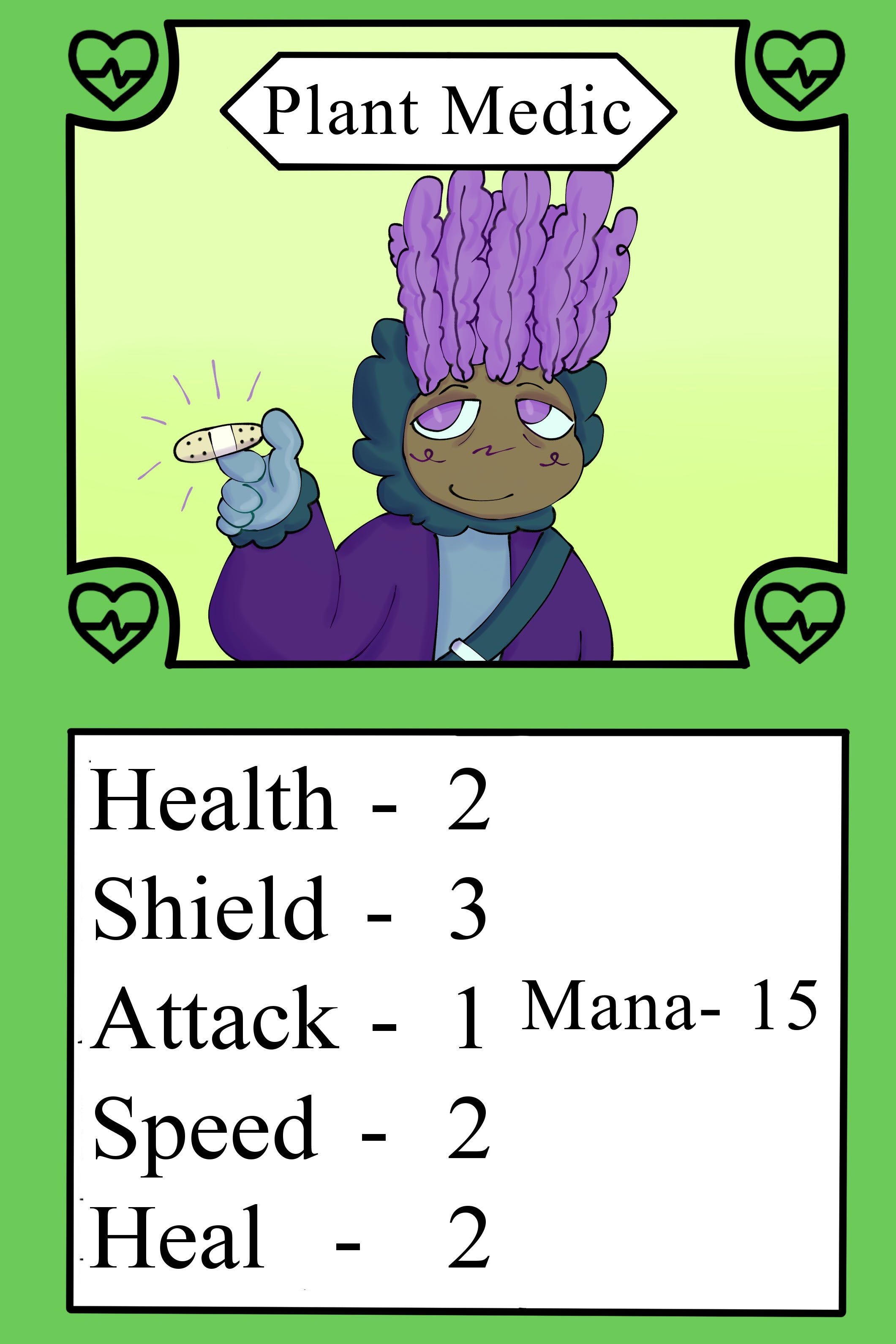 The plant medic card from Mystic Mana Mania